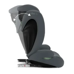 Siège auto solution b i-fix steel grey
