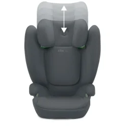 Siège auto solution b i-fix steel grey