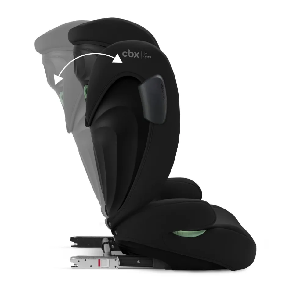 Siège auto solution b3 i-fix volcano black