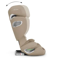 Siège auto solution t i-fix i-size tissu plus cozy beige