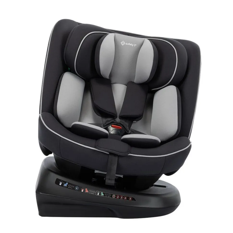 Siège auto évolutif pivotant cosmo i-safe black