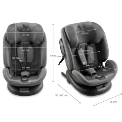 Siège auto xpedition3 i-size gris