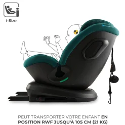 Siège auto xpedition3 i-size vert