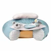 Siège bébé gonflable avec activités animal adventure
