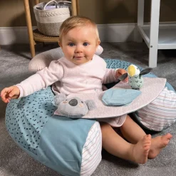 Siège bébé gonflable avec activités animal adventure