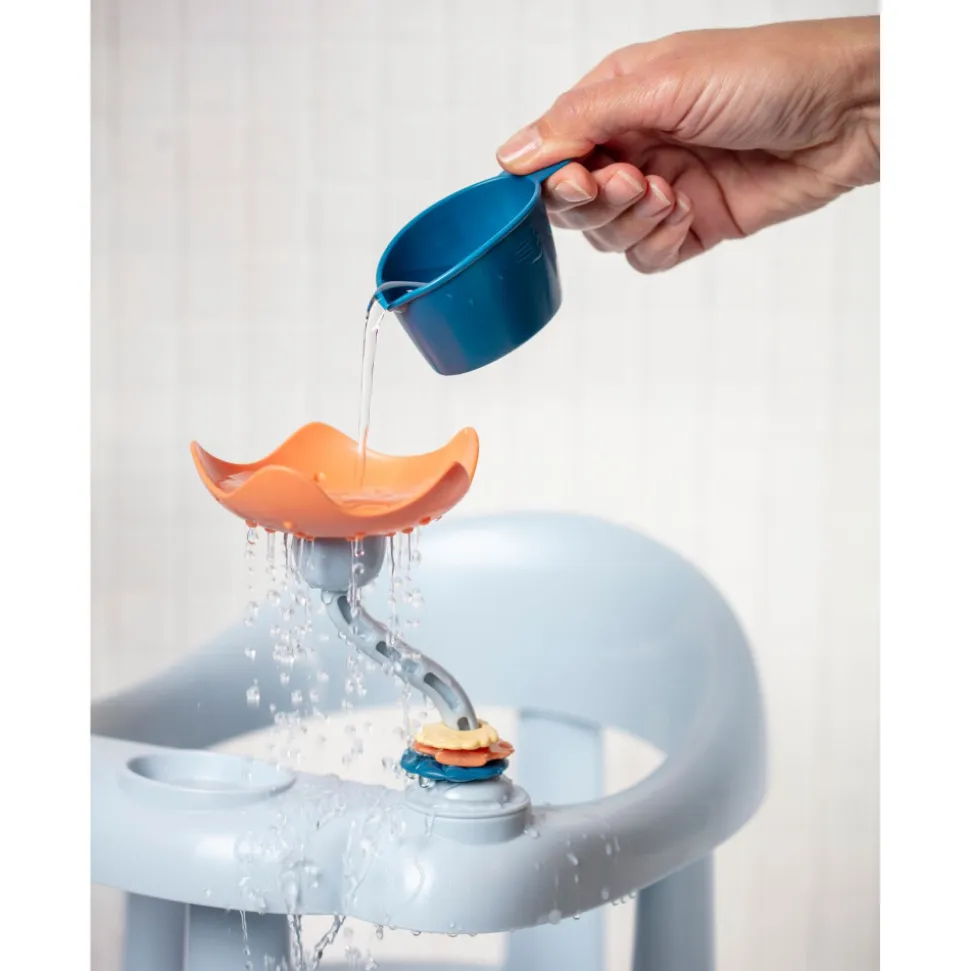 Siège de bain pivotant bébé ludique