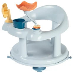Siège de bain pivotant bébé ludique