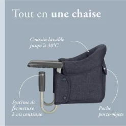 Siège de table fast ocean navy