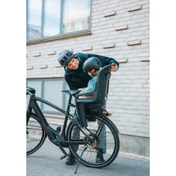 Siège vélo arrière enfant ridealong 2 dark grey