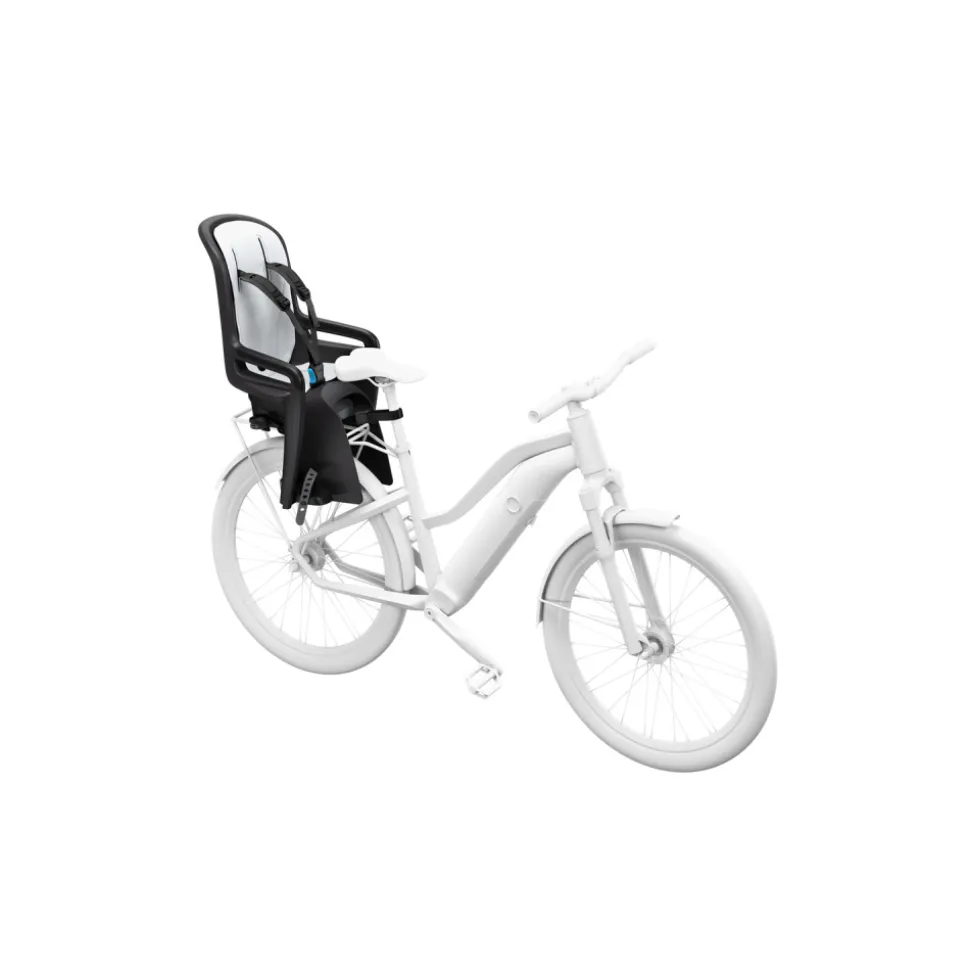 Siège vélo arrière enfant ridealong 2 dark grey