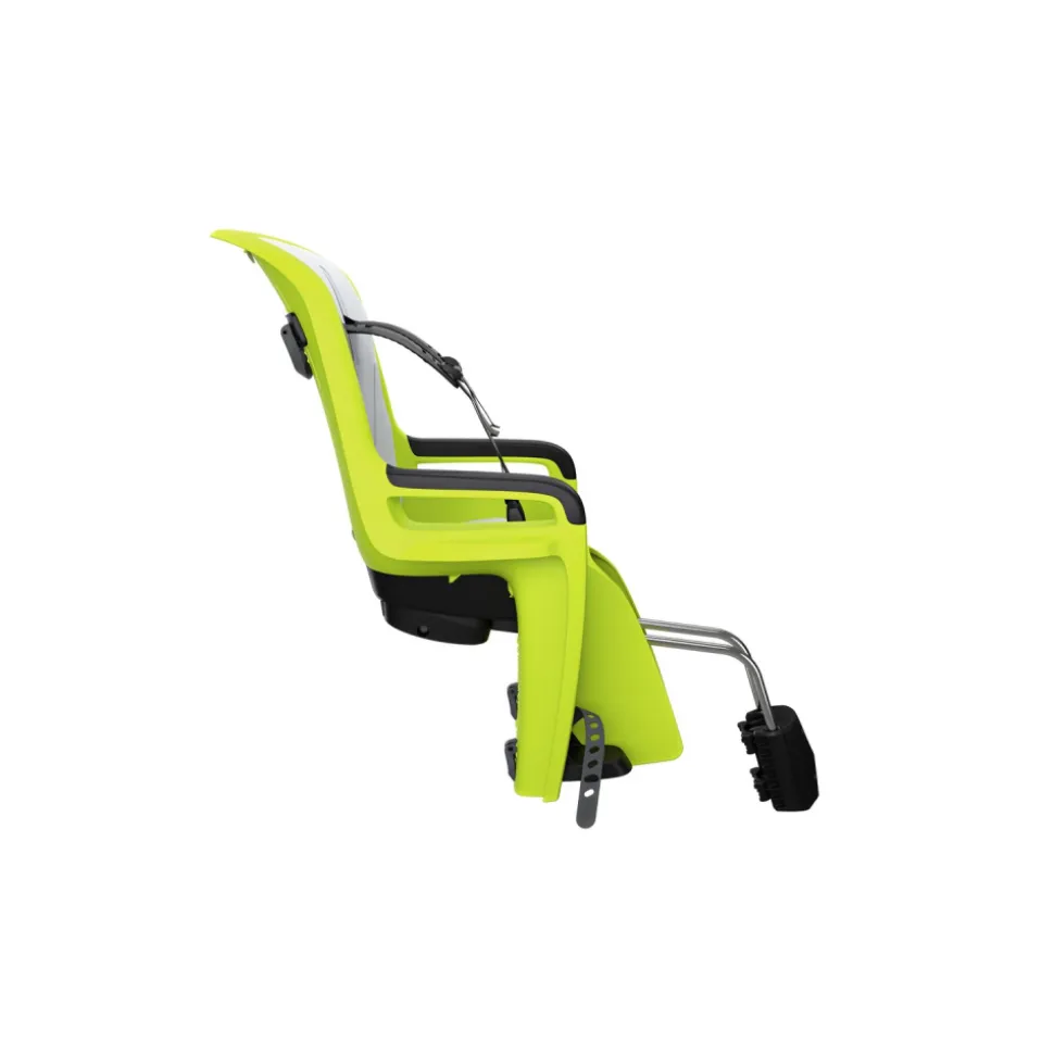 Siège vélo arrière sur cadre ridealong 2 zen lime