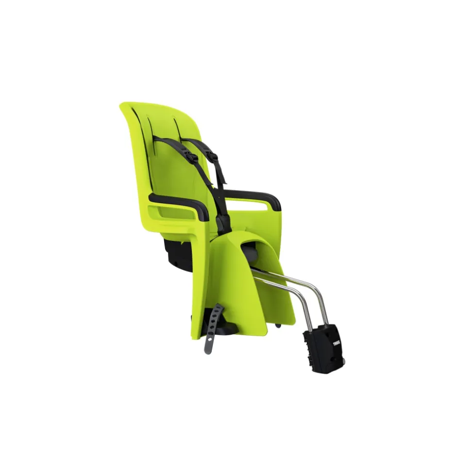Siège vélo arrière sur cadre ridealong 2 zen lime