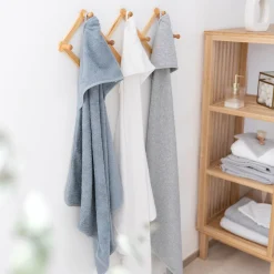 Sortie de bain enfant bleu