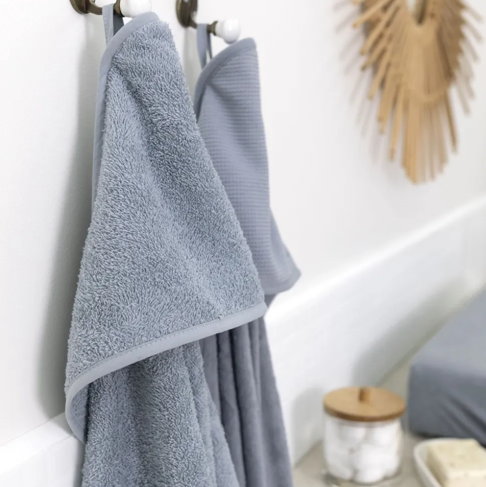 Sortie de bain enfant bleu