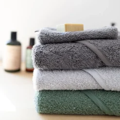Sortie de bain enfant gris