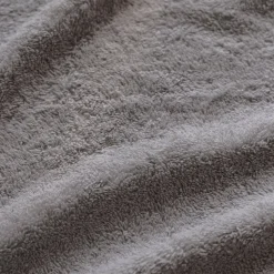 Sortie de bain enfant gris anthracite