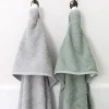 Sortie de bain enfant vert sauge