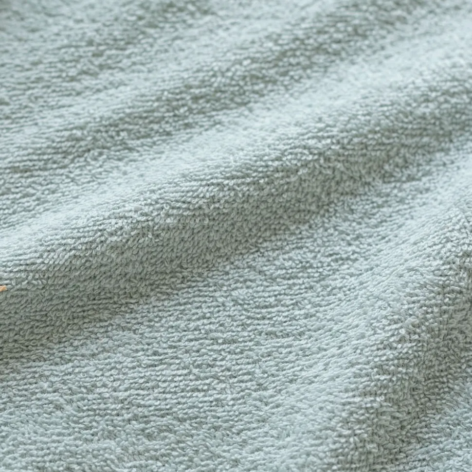 Sortie de bain enfant vert sauge