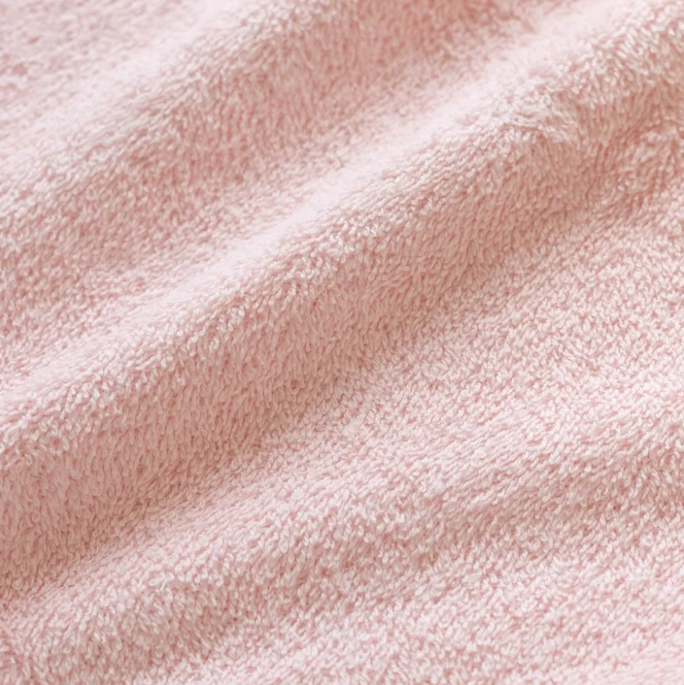 Sortie de bain enfant vieux rose