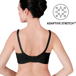 Soutien-gorge d'allaitement 3-en-1 xxl noir