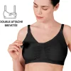 Soutien-gorge d'allaitement 3-en-1 l noir