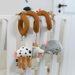 Spirale d'activités animaux de la mer moutarde