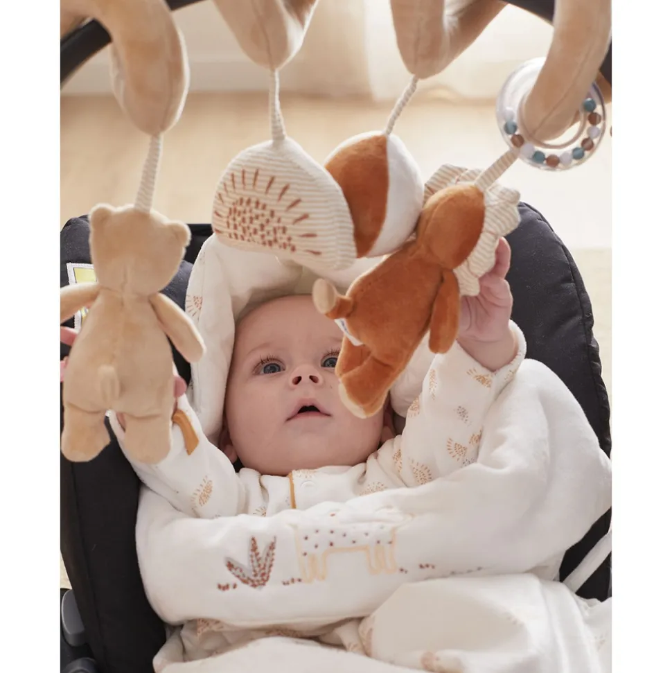 Spirale d'activités peluche babou & kendi