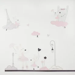 Stickers chambre bébé lilibelle