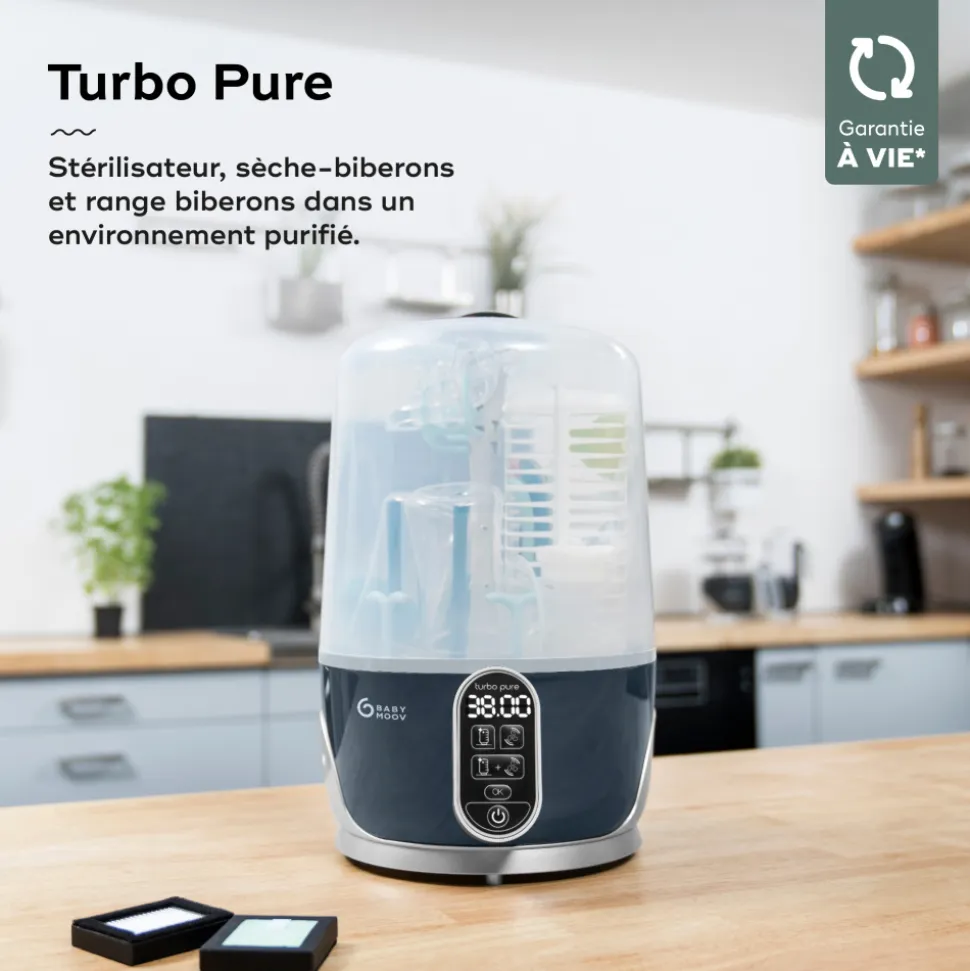 Stérilisateur purificateur biberon turbo pure