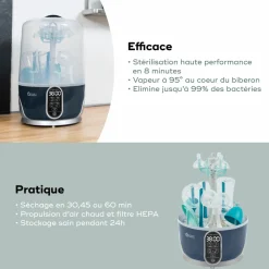 Stérilisateur purificateur biberon turbo pure