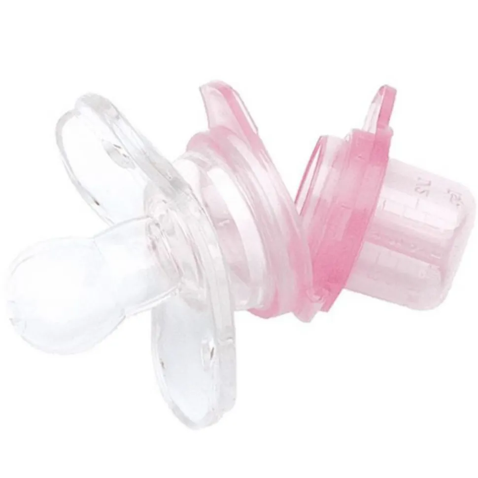 Sucette médicaments rose