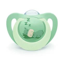 2 sucettes first choice nuit 6-18m hippo/koala