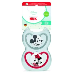 2 sucettes perfect match air 18-36m minnie