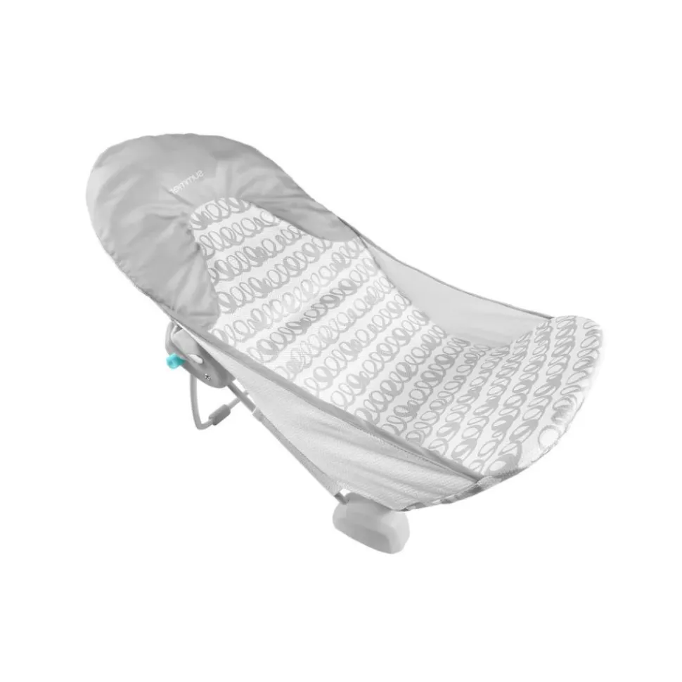 Support de bain bébe à 2 position, gris