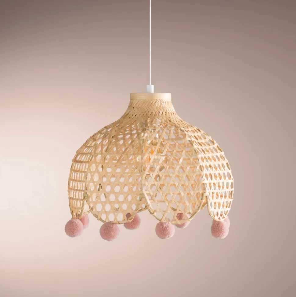 Suspension enfant h22 cm bambou