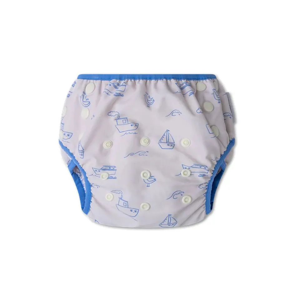 Swim diaper - beige/blue - seas the day