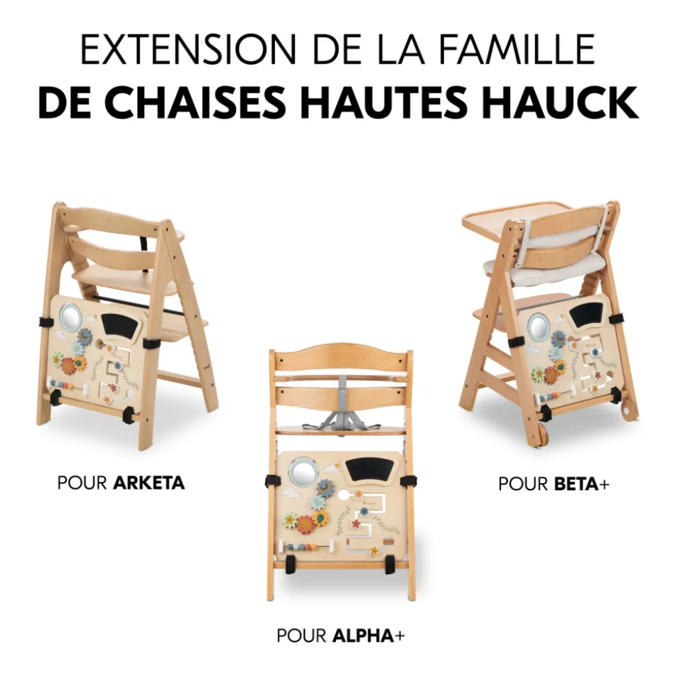 Tableau d'activité pour chaise haute play board