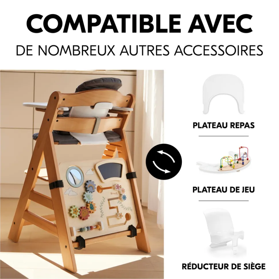 Tableau d'activité pour chaise haute play board