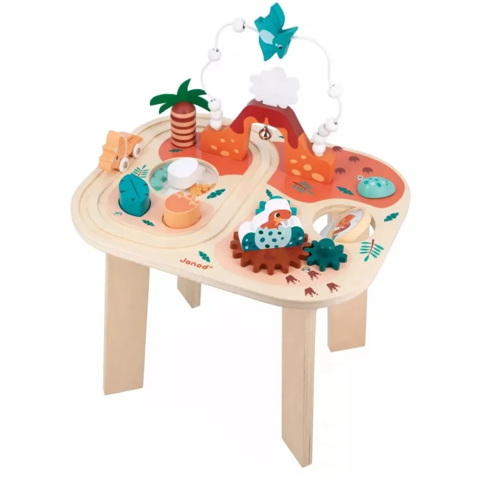 Table d'activités dino
