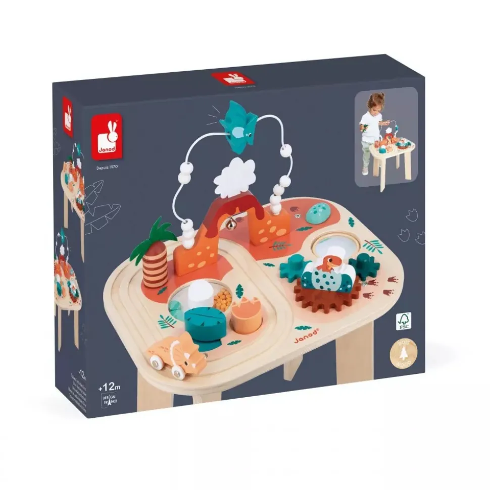 Table d'activités dino
