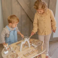 Table d'activités en bois - nougat