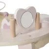 Table d'activités en bois - rose