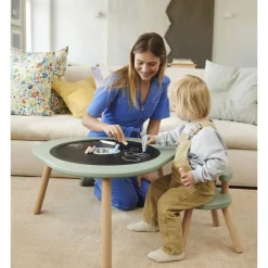 Table de jeu pour enfants mutable 2 gris tempête