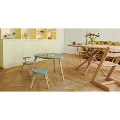 Table de jeu pour enfants mutable 2 gris tempête