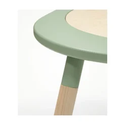 Table de jeu pour enfants mutable 2 vert trèfle