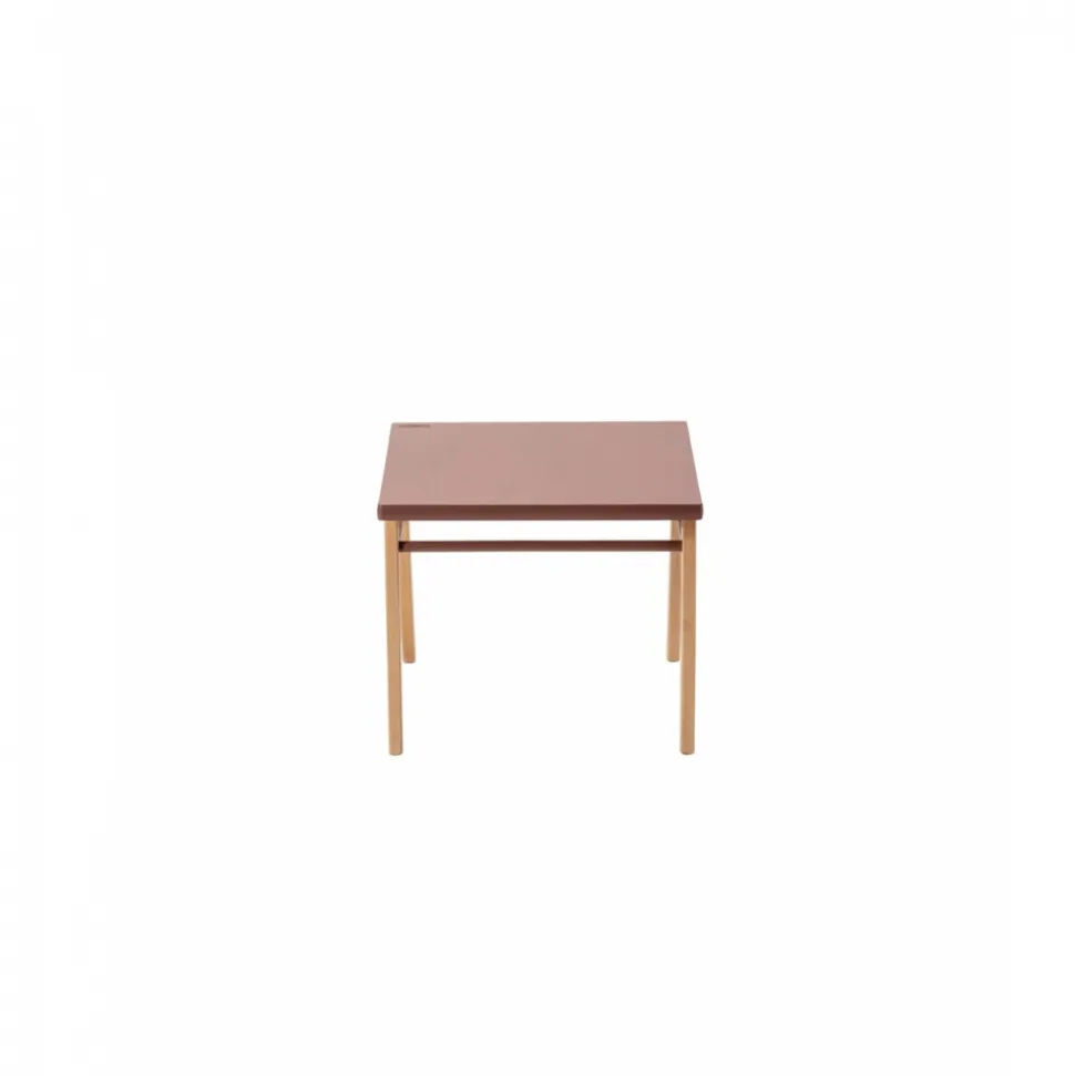 Table enfant gabriel + chaise basse louise hybride vieux rose