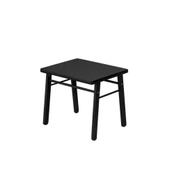 Table enfant laque noir