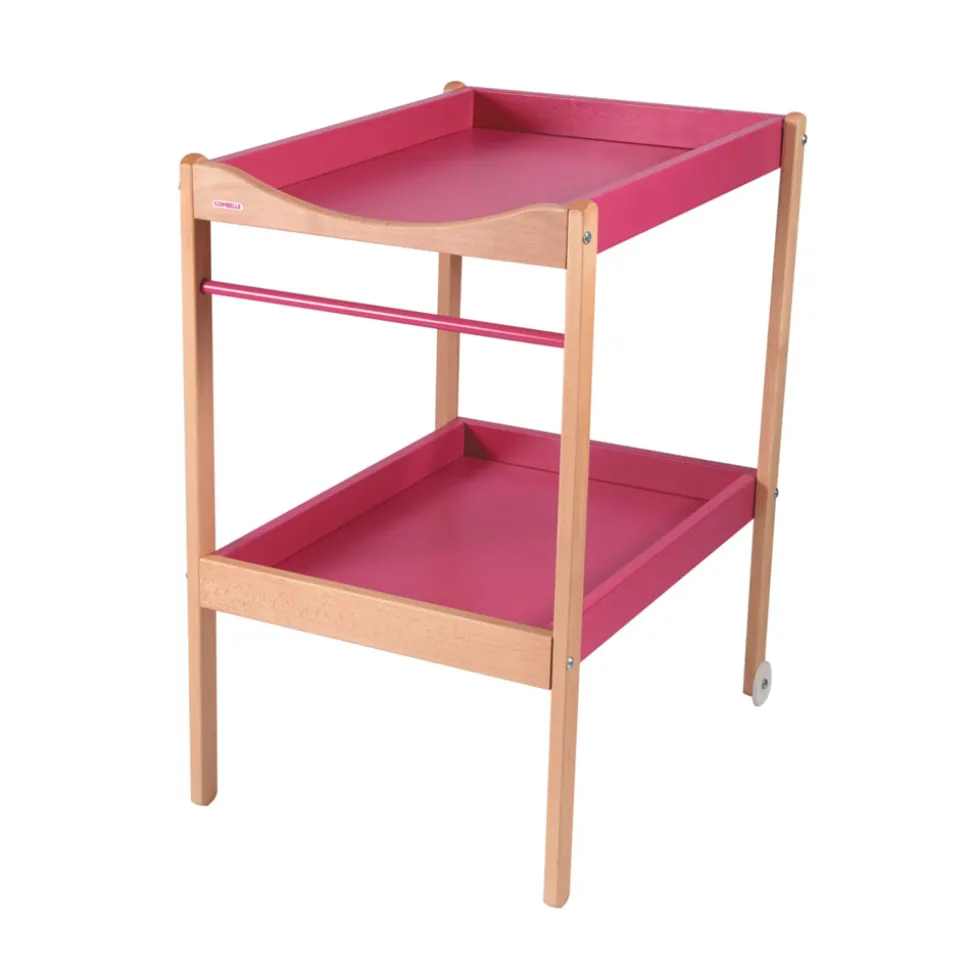 Table à langer alice 2 plateaux hybride fuschia