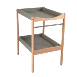 Table à langer alice 2 plateaux hybride gris