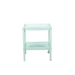 Table à langer alice 2 plateaux laque vert mint